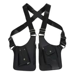 Anti-Theft Underarm Strap Wallet Pocket Oxford Cloth Hidden Pocket Mobile Phone Chest Bags Portable Vintage Shoulder Harness Bag