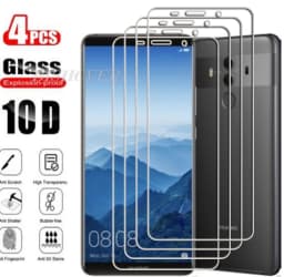 4PCS Tempered Glass For Huawei Mate 10 Pro 6INCH Mate10 10Pro BLA-L29, BLA-L09 Screen Protector Protective Film