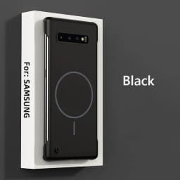 For Magsafe Frameless Magnetic Wireless Charging Phone Case For Samsung Galaxy S10 Plus S10Plus Slim Hard Back Cover