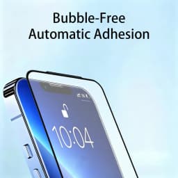 For IPhone17/17Pro/17e/17Air/17Pro Max Black Edge Tempered Glass HD Anti-Scratch Bubble-Free Easy Install Screen Protector 1Pack