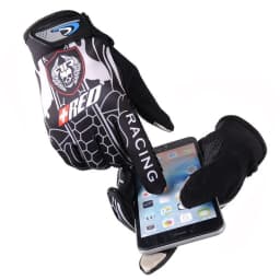 Men's Gloves Summer Spring Wolf Skull Breathable Non-Slip Touchscreen Cycling Sports Motorcycle Exercise Women Racing Gloves