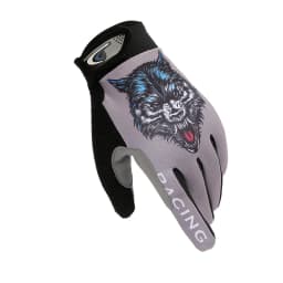 Men's Gloves Summer Spring Wolf Skull Breathable Non-Slip Touchscreen Cycling Sports Motorcycle Exercise Women Racing Gloves
