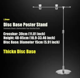 Photography Photo Backdrop Stands Adjustable T-Shape Background Frame Support System Stands With Clamps for Video Studio