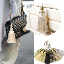 1Pc Golden Tassels Crafts Trim Hanging Rope Silk Fringe Curtain Decor Home Accessories Living Room Jewelry DIY Decorative