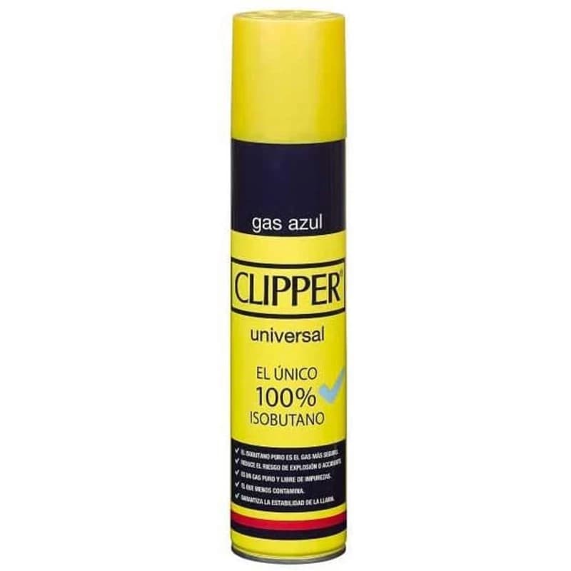 CLIPPER-charging Gas lighter lighter 300 ml blue Gas Clipper-Universal. Gas refill lighters