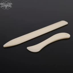 2pcs Folder Paper Creaser Tool Plastic Bone Scoring Folding Creasing Scrapbooking DIY Handmade Bookbinding Cards Tool