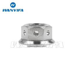 Wanyifa Titanium Bolt M6 M8x10 15 20 25 30 35 40 45 50 55 60 75mm Flange Inner Hexagon Head Screws for Motorcycle Brake Calipers