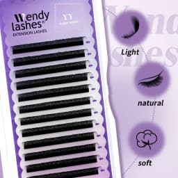 Wendy Lashes W Shape Bloom 3D/4D/5D/6D/8D Premade Volume YY Shape Fake Eyelashes Makeup Supplies High Quality Natural Cílios YY