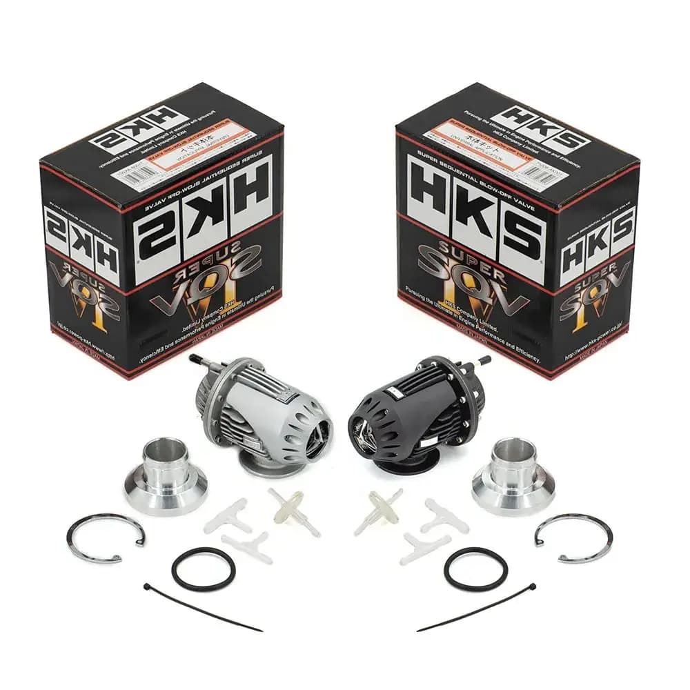 HKS Universal Blow Off Valve BOV Turbo Performance Parts Original Box SQV 4 Sequential Blow Dump Blow Off Adaptor