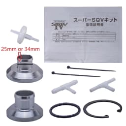 HKS Universal Blow Off Valve BOV Turbo Performance Parts Original Box SQV 4 Sequential Blow Dump Blow Off Adaptor