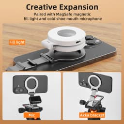 Flymile Magnetic Mount for iPhone 17 16 15 14 13/Pro/Max,Phone Holder With Carabiner Suitbale For Travel,for Magsafe Accessories