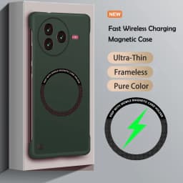 Luxury Ultra Slim Magnetic Frameless Solid Color Phone Case for Xiaomi Poco F7 Ultra F6 F5 F4 F3 X7 X6 Pro Shockproof Cover