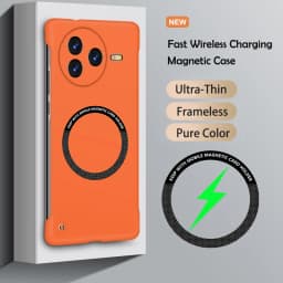 Luxury Ultra Slim Magnetic Frameless Solid Color Phone Case for Xiaomi Poco F7 Ultra F6 F5 F4 F3 X7 X6 Pro Shockproof Cover