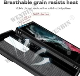 Case For Samsung S25 S24 S23 Ultra Plus S24 FE A56 A36 A16 Heavy Duty with Camera 360 Degree Rotate Kickstand Shockproof Cover