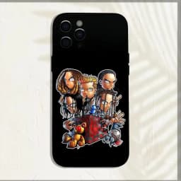 K-Korn Rock Band Phone Case For iPhone 16,15,14,13,12,11,Pro,X,XS,Max,XR,Plus,Mini Soft Black Cover