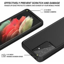 3 IN 1 Heavy Duty Armor Shockproof Dust-Proof Case For Samsung Galaxy S22 S21 S20 S23 S24 S25 S26Ultra S10 Note 20 10 9 8 Cover