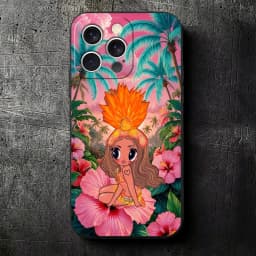 K-Karol G Tropicoqueta Soft Phone Case for iPhone 11 13 14 15 16 Pro Max 17 Air 16E 12 Mini 7 Black Fundas Back Cover