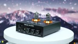 Nobsound Mini Bluetooth 5.0 Vacuum Tube Preamp HiFi Stereo Receiver USB Player Audio Headphone Amplifier