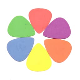 10pcs Dunlop Guitar Picks Electric Guitar Parts Picks Accessories 6 Kinds Thickness Picks