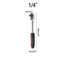 Onnfang 7-19/11-32mm Universal Ratchet Wrench Universal Socket Head, Household Socket Power/Hand Tool Wrench