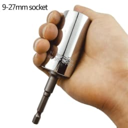 Onnfang 7-19/11-32mm Universal Ratchet Wrench Universal Socket Head, Household Socket Power/Hand Tool Wrench