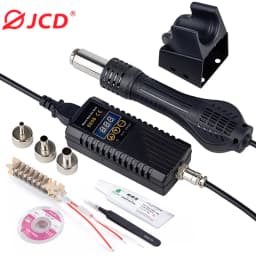 JCD 750W Heat Gun Digital Display Micro Rework Soldering Station Hot Air Gun For Welding Repair Tool Hair Dryer 8858
