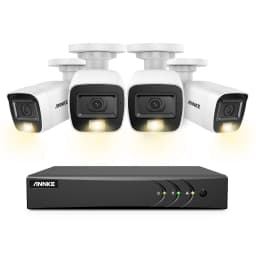ANNKE 8CH 5MP Video Security System Dual Light H.265+ DVR Recorder Video Surveillance CCTV Camera Kits 3K Outdoor PIR Detection