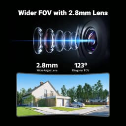 ANNKE 5MP IP Camera Outdoor Indoor POE Security Cameras Smart Home POE Surveillance Cameras TF Card Support With Audio in
