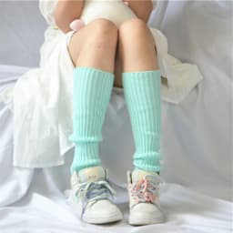 Sweet Girl Leg Warmers Wool Ball Knitted Foot Cover Women Autumn Winter Leg Warmer Socks Heap Heap Socks Leg Warmers Japanese