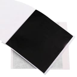 100pcs/10colors sheet Pink Gold Leaf Imitation Sliver Foil Papers DIY Art Crafts Design packaging material Food decoration