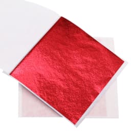 100pcs/10colors sheet Pink Gold Leaf Imitation Sliver Foil Papers DIY Art Crafts Design packaging material Food decoration