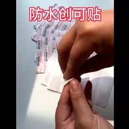 100pcs Bandage Aids Waterproof Breathable Adhesive Plaster Wound Hemostasis Sticker Band First Aid Bandage