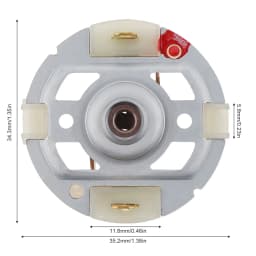2Pcs RS550 Electric Drill Motor Carbon Brush Holder with Copper Brush Replacement for RS550 RS555 RS545 Motor Accessories
