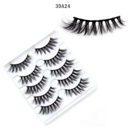 Eyelashes 5/10/16 Pairs 3D Faux Mink Lashes Natural False Eyelashes Reusable Dramatic Volume Lashes Makeup Eyelash Extension