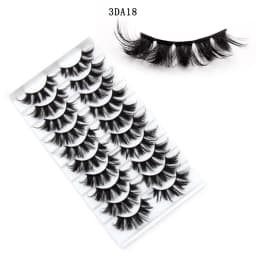 Eyelashes 5/10/16 Pairs 3D Faux Mink Lashes Natural False Eyelashes Reusable Dramatic Volume Lashes Makeup Eyelash Extension