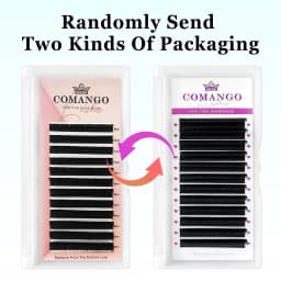 CoMango Easy Fan Lashes Extension DIY 2d/3d/4d/10d Faux Mink Blooming Eye Lash Extensions 0.03/0.05/0.07 Makeup Lashes