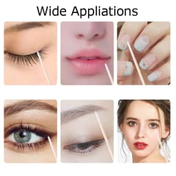 1000pcs Micro Wood Cotton Swab Eyelash Extension Tools Tatoo Microblading Cleaning Wooden Sticks Cosmetic Cotton Brush Buds Tip