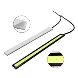 4x Universal Vehicle Led Strip 17CM COB Car Led Strip For Auto DRL Daytime Running Light External Waterproof Styling 12V Led Bar