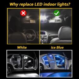 MDNG Canbus Car Bulbs LED Interior Dome Door Light Kit For Mercedes Benz C E S M Class W202 W203 W204 W210 W211 W212 W220 W221