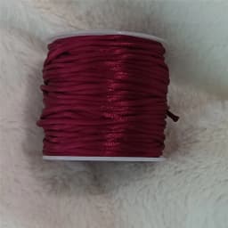 2mm Colorful Rattail Satin Cord Thread Chinese Knot Macrame Bracelet Braided String DIY Tassels Beading Thread 10-225meters