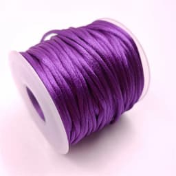 2mm Colorful Rattail Satin Cord Thread Chinese Knot Macrame Bracelet Braided String DIY Tassels Beading Thread 10-225meters