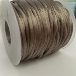 2mm Colorful Rattail Satin Cord Thread Chinese Knot Macrame Bracelet Braided String DIY Tassels Beading Thread 10-225meters
