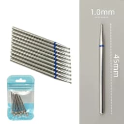 10pcsSet Diamond Nail Drill Bit Rotery Electric Milling Cutters for Pedicure Manicure Files Cuticle Burr Nail Tools Accessories