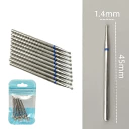 10pcsSet Diamond Nail Drill Bit Rotery Electric Milling Cutters for Pedicure Manicure Files Cuticle Burr Nail Tools Accessories