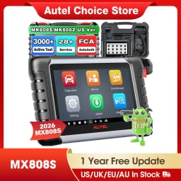Autel MaxiCheck MX808S OBD2 Scanner Car Bi-directional Diagnostic Tools OE All Systems Diagnostic 28+ Services Same as MK808S