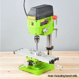 ALLSOME MINIQ Multifunction Drill Vise Fixture Working Table Mini Precision Milling Machine Worktable