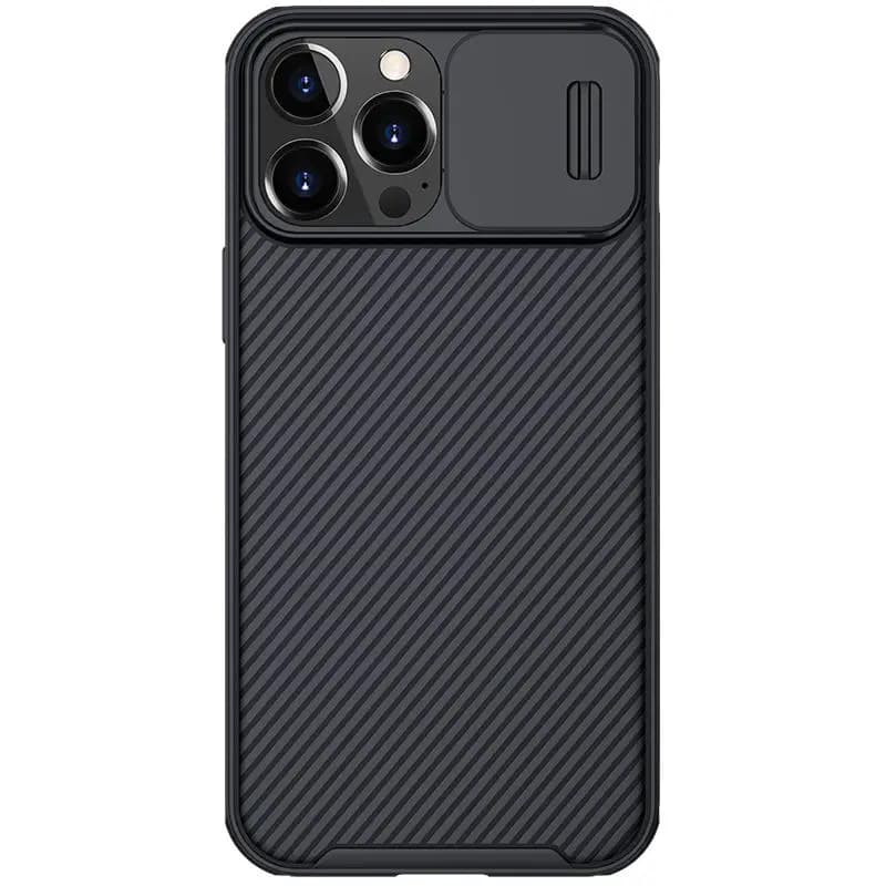 for iPhone 13 Pro Max Camshield Phone Case,NILLKIN Camera Protection Slide Protect Cover Lens Protection Case