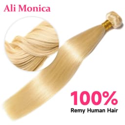613 Colored Bundles Honey Blonde Remy Brazilian Straight Raw Hair Weave Weft Remy Human Hair Bundles 8 - 40 Inch Free Shipping
