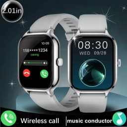 Smart Watch Wireless Calling/Dial Multi-Sport Mode Info Reminder Various APP Compatible for iPhone Android