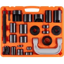 SucceBuy Ball Joint Press Kit 25 pcs Tool Kit C-press Ball joint Remove&Install Tool Heavy Duty Ball Joint Repair Kit for Repair